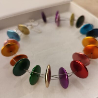 Colorful Chunky Beaded, Unique Necklace