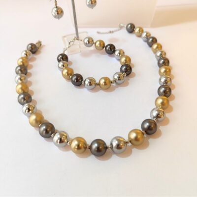 Pearl Color Beaded Necklace - classic jewelry for any occasion - Image 8