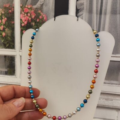 Colorful Beaded - Rainbow Necklace - Image 7